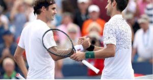 tennis winning the game